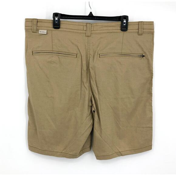 ROYAL ROBBINS Men's Hempline Shorts Size 40 Tan True Khaki 10" Inseam NWT - Picture 7 of 16